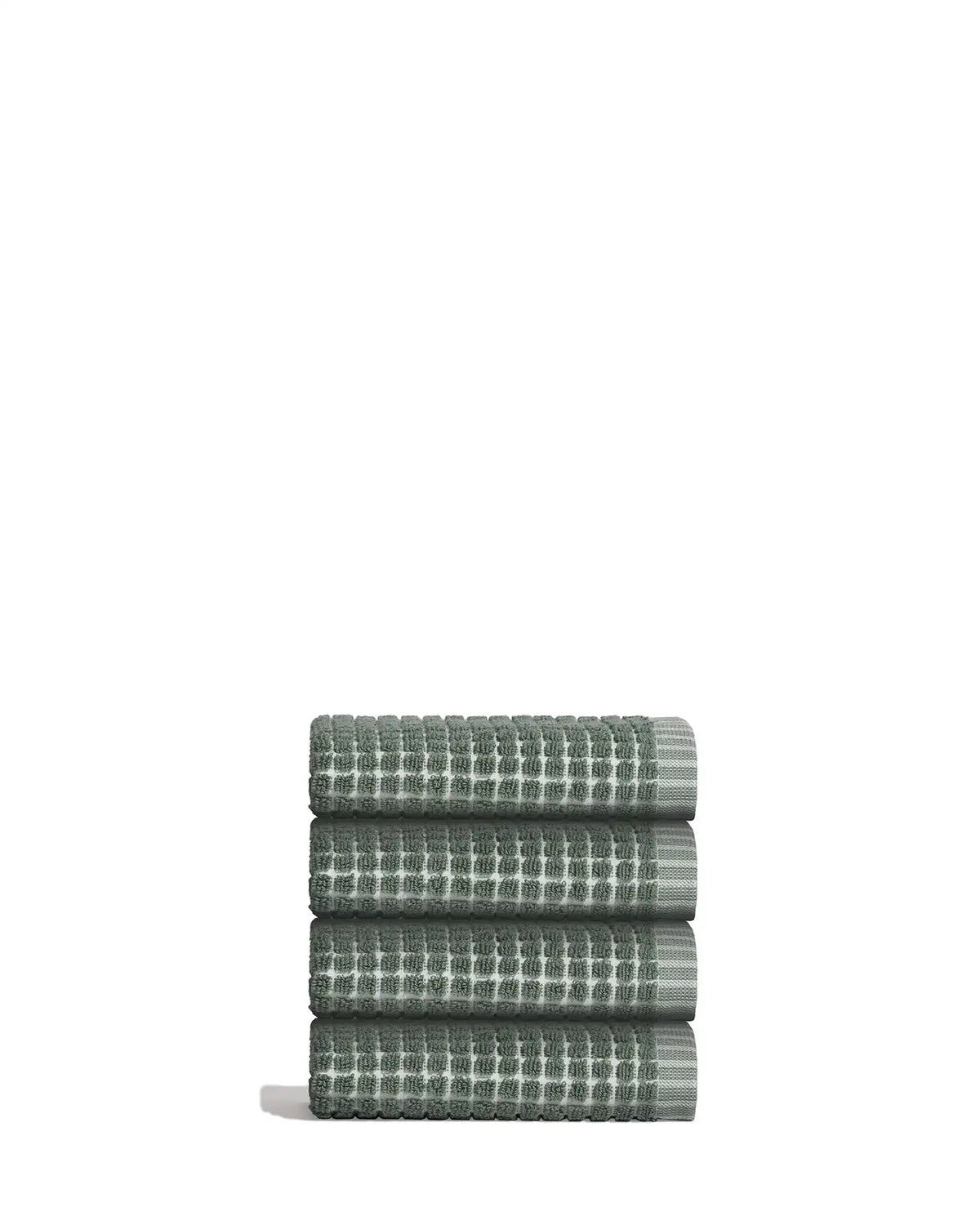 Sculpted Terry Face Towels