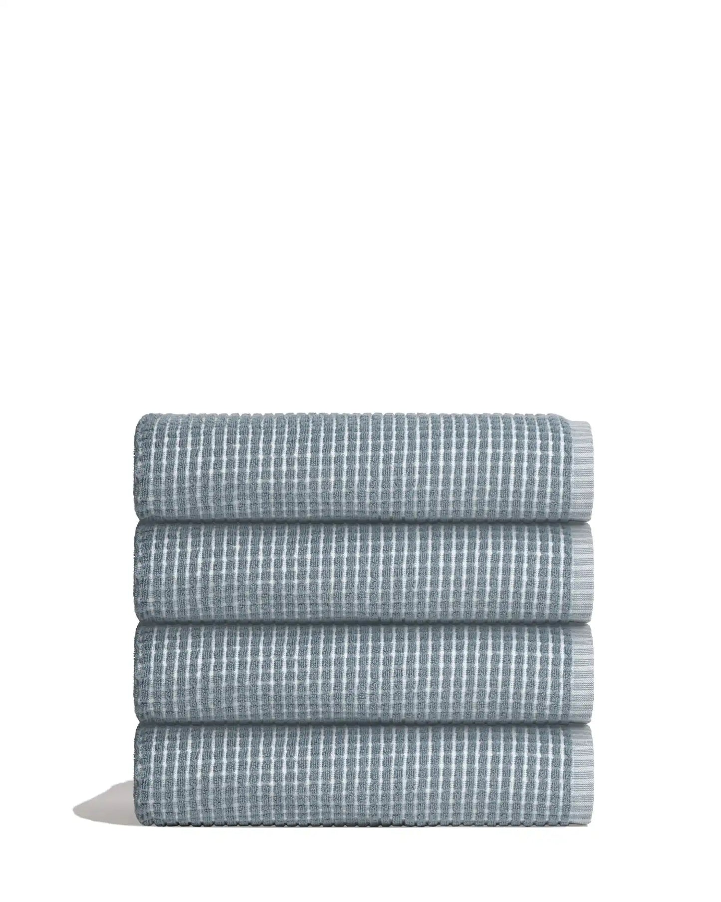Sculpted Terry Bath Towels