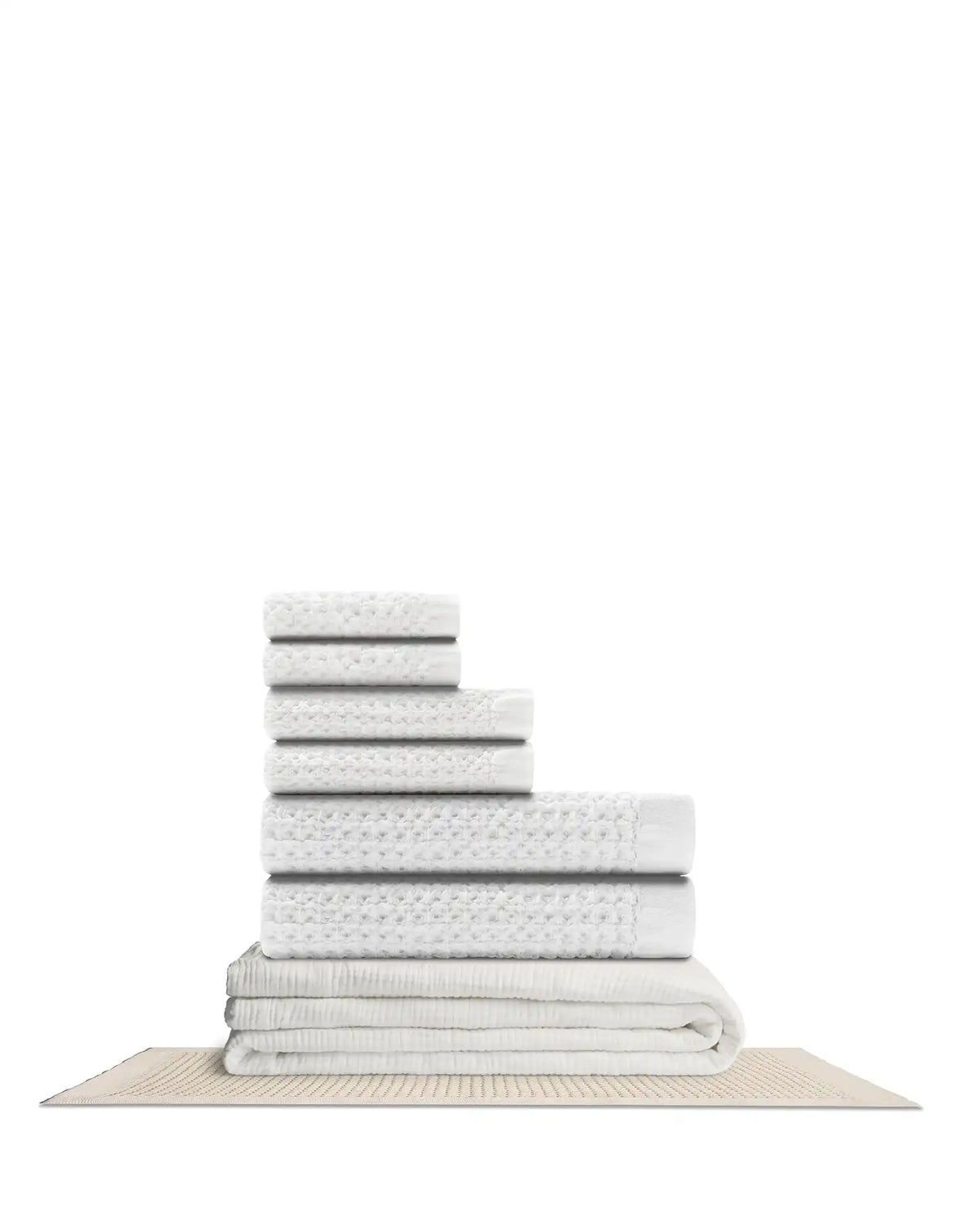 Supima® Waffle Complete Bathroom Bundle