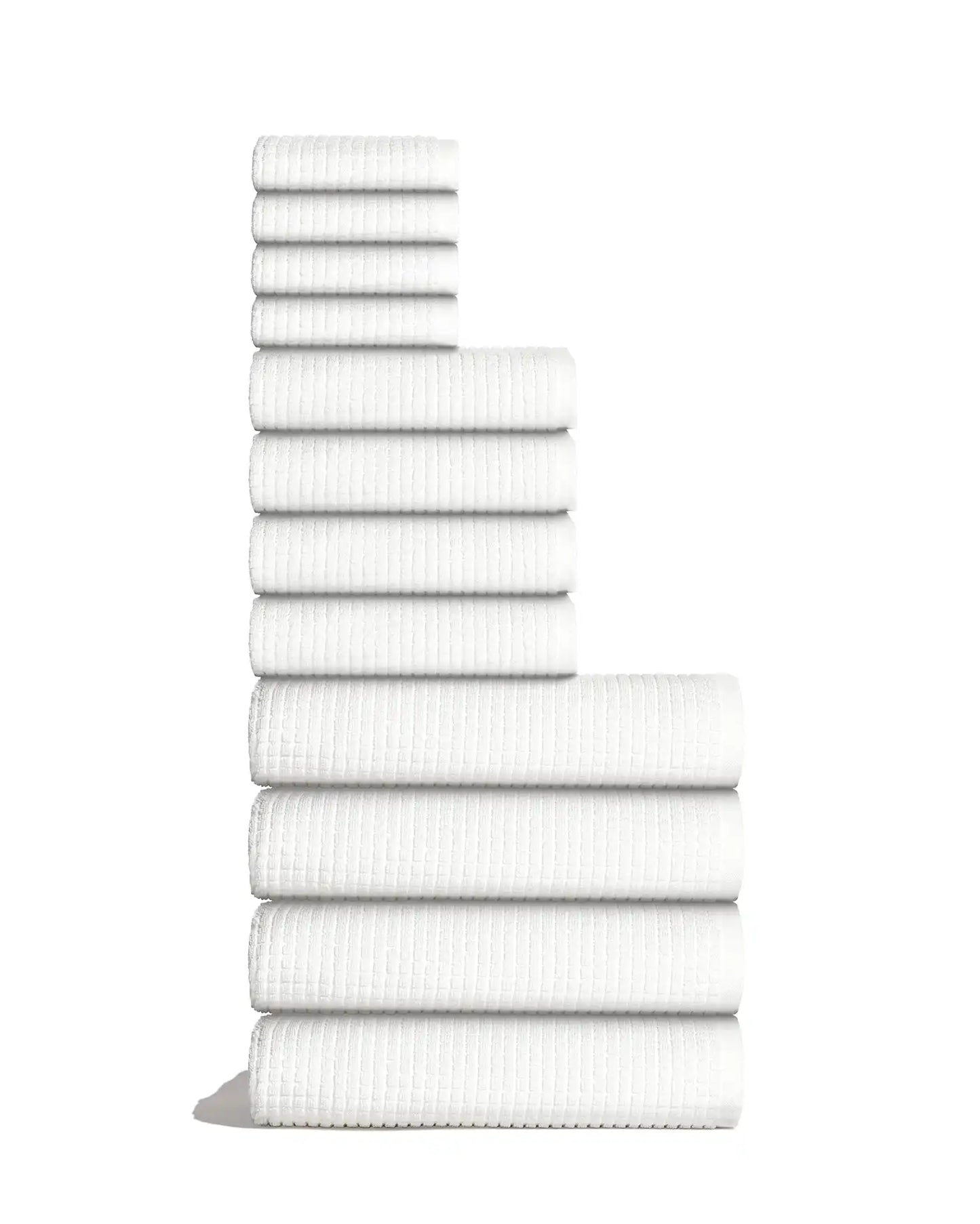 Sculpted Terry 12pc Move-In Towel Bundle