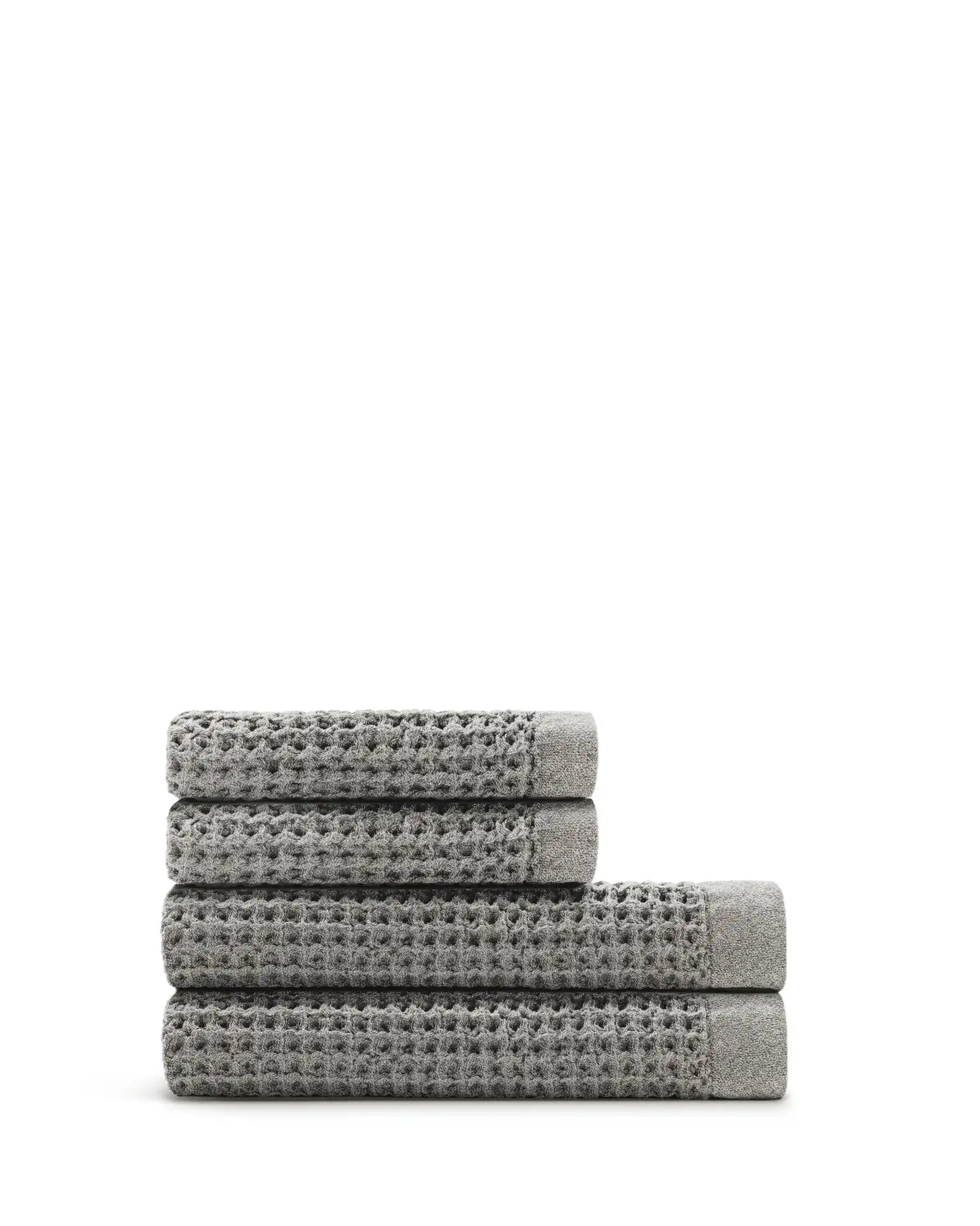 Supima® Waffle 4pc Bath Sheet Bundle