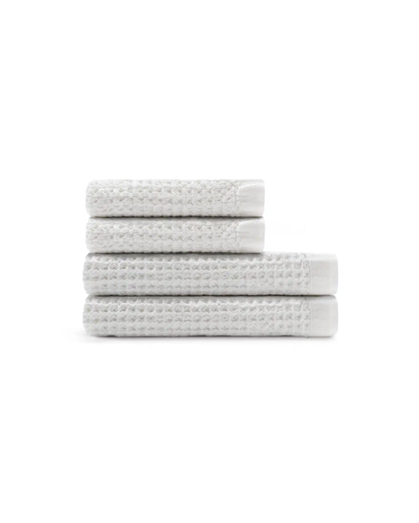 Supima® Waffle 4pc Bath Sheet Bundle