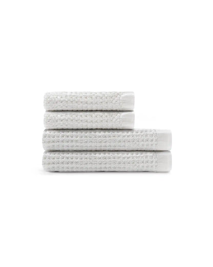 Supima® Waffle 4pc Bath Sheet Bundle