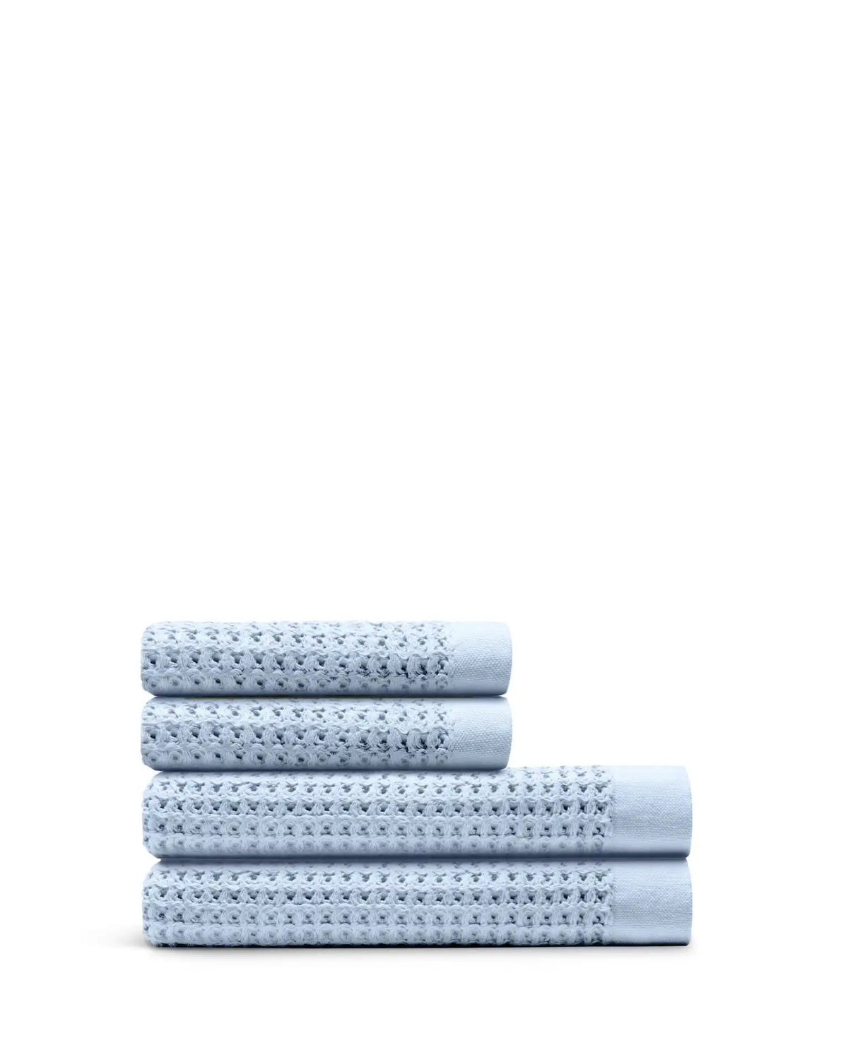 Supima® Waffle 4pc Bath Sheet Bundle