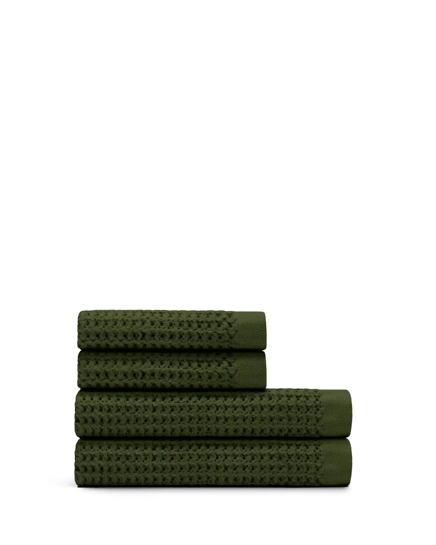 Supima® Waffle 4pc Bath Sheet Bundle