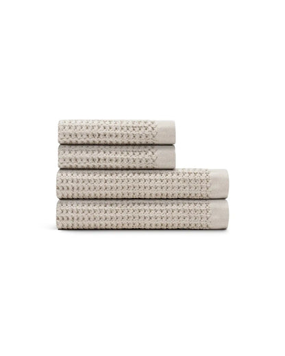 Supima® Waffle 4pc Bath Sheet Bundle