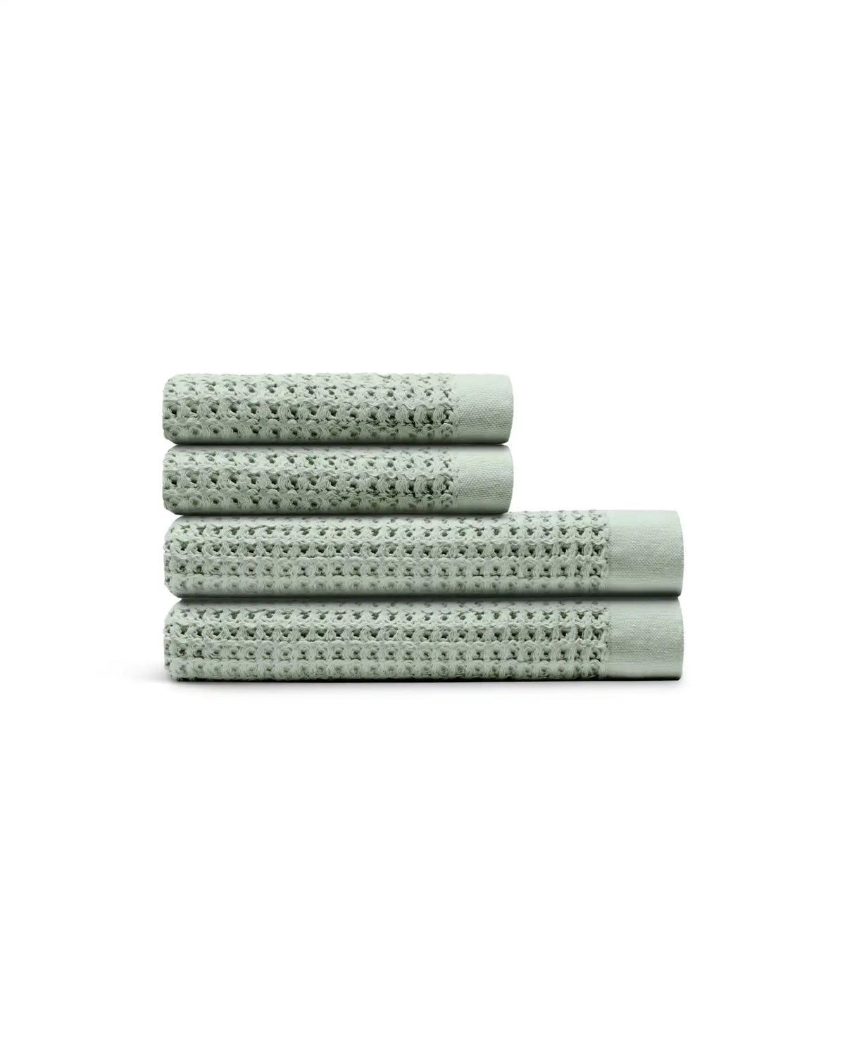Supima® Waffle 4pc Bath Sheet Bundle