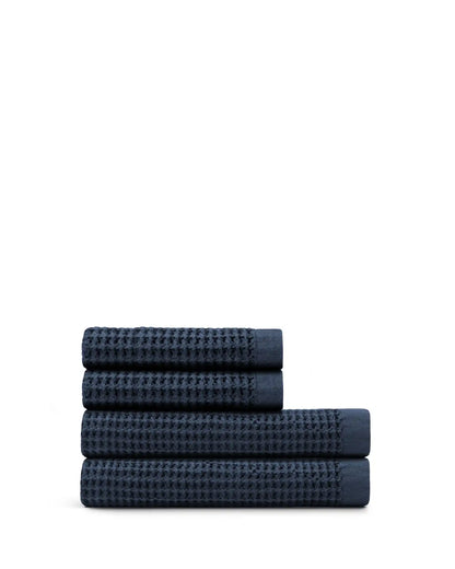 Supima® Waffle 4pc Bath Sheet Bundle