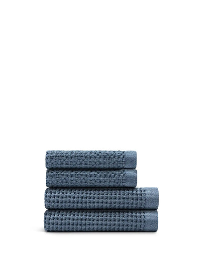 Supima® Waffle 4pc Bath Towel Bundle