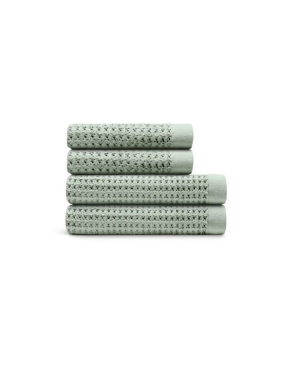 Supima® Waffle 4pc Bath Towel Bundle