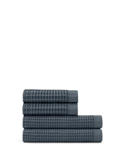 Supima® Waffle 4pc Bath Sheet Bundle