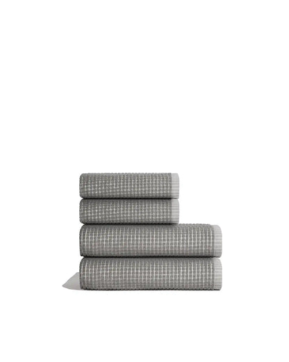 Sculpted Terry 4pc Towel Bundle