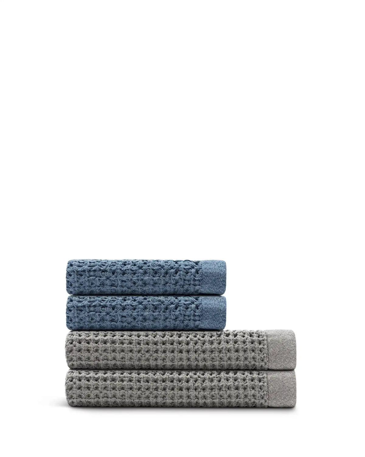 Supima® Waffle 4pc Bath Sheet Bundle