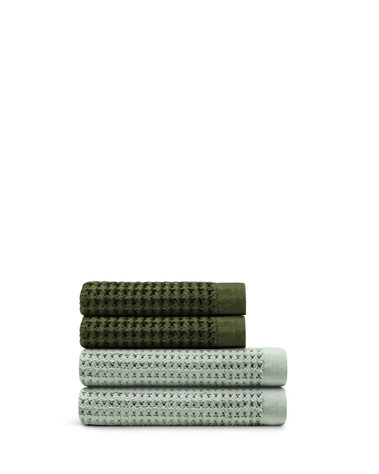 Supima® Waffle 4pc Bath Towel Bundle