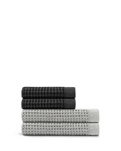 Supima® Waffle 4pc Bath Sheet Bundle