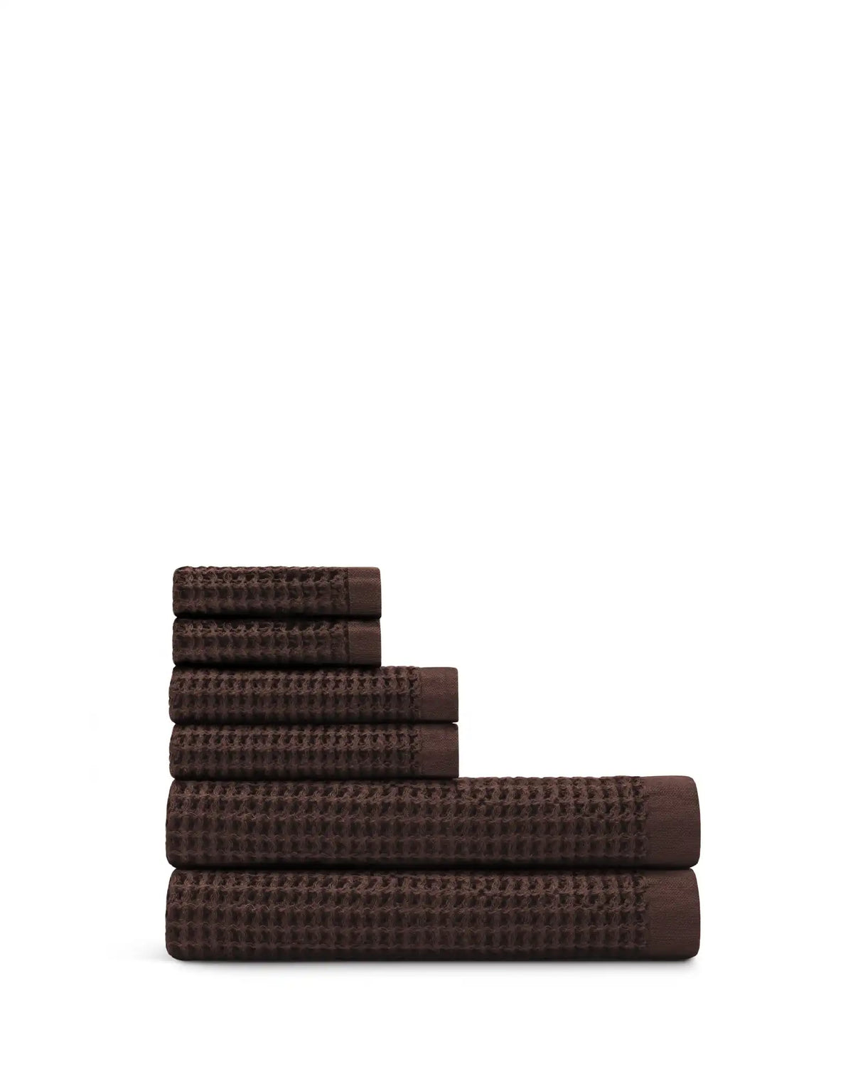 Supima® Waffle 6pc Bath Sheet Bundle