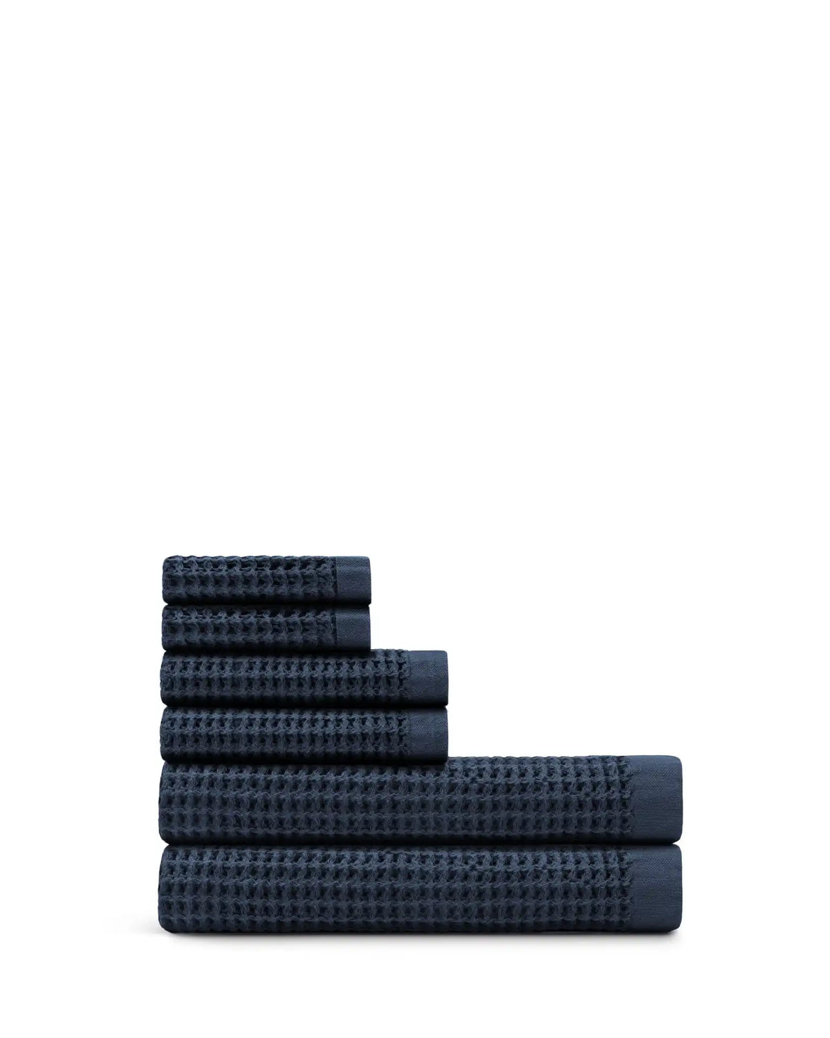Supima® Waffle 6pc Bath Sheet Bundle