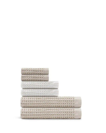 Supima® Waffle 6pc Bath Towel Bundle