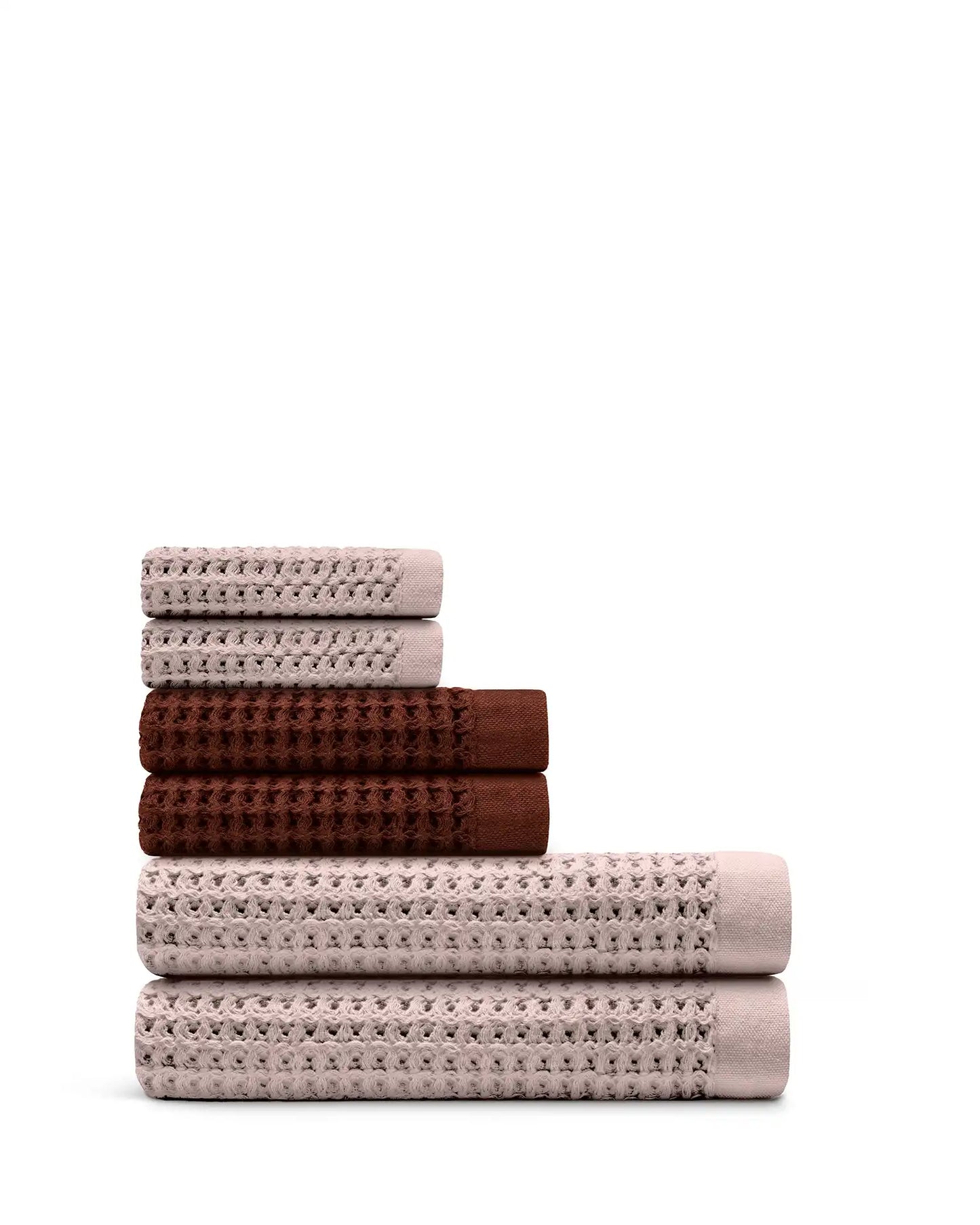 Supima® Waffle 6pc Bath Towel Bundle