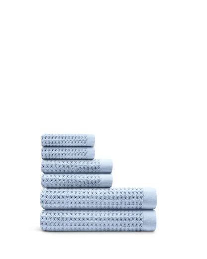 Supima® Waffle 6pc Bath Towel Bundle