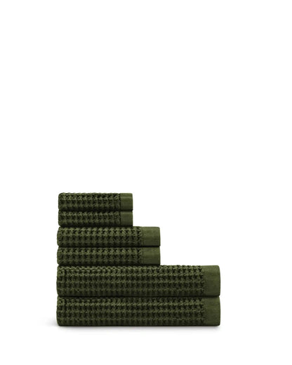 Supima® Waffle 6pc Bath Towel Bundle