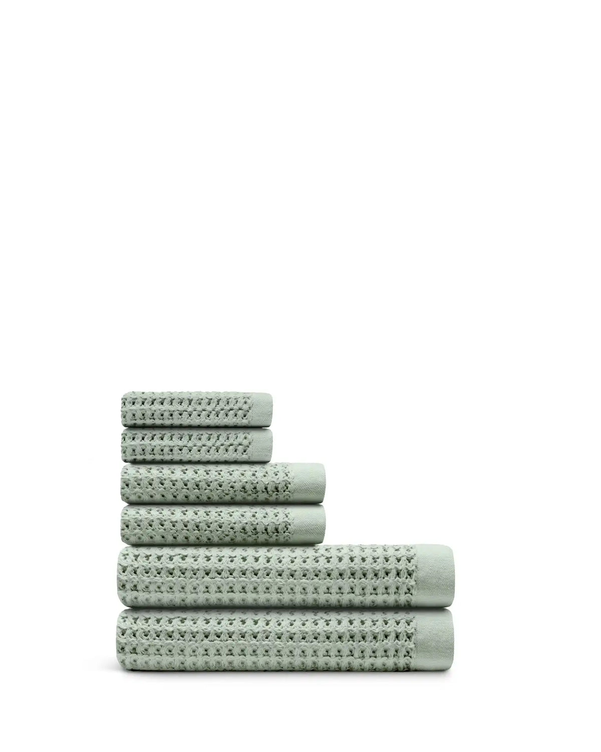 Supima® Waffle 6pc Bath Towel Bundle
