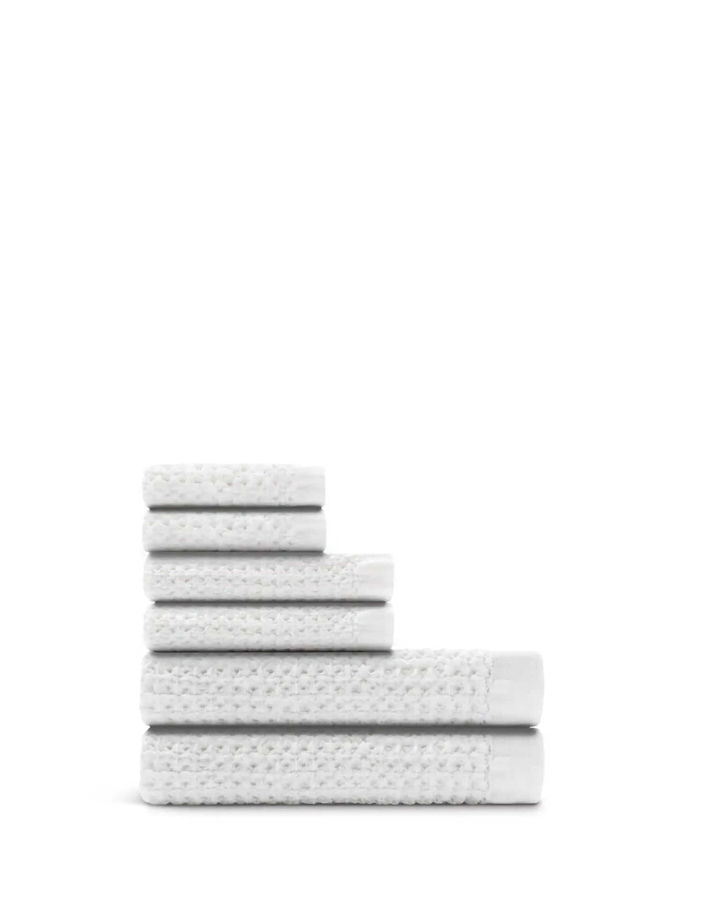 Supima® Waffle 6pc Bath Towel Bundle