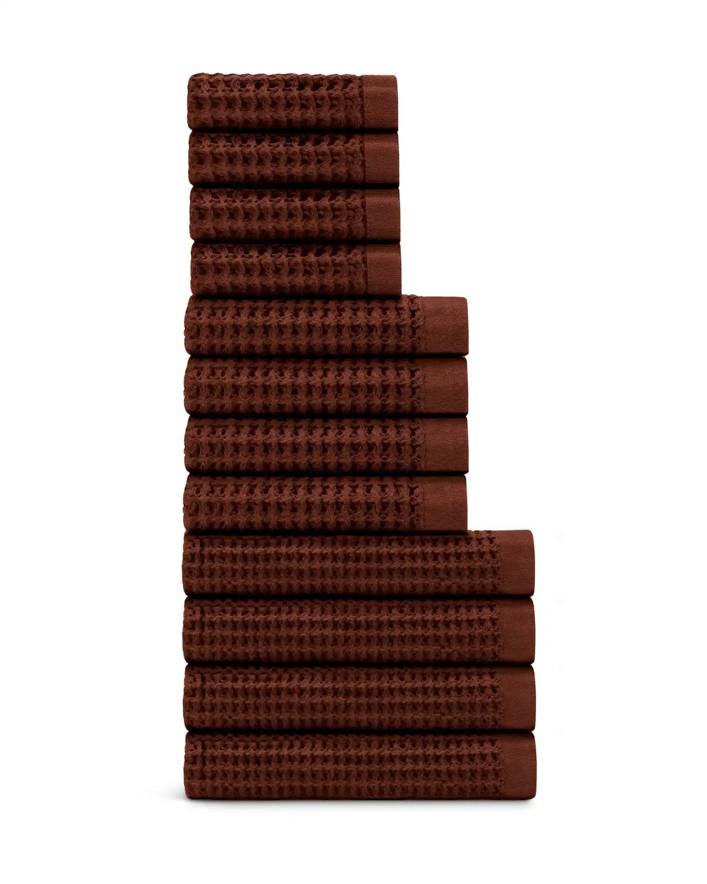 Supima® Waffle 12pc Bath Towel Move-In Bundle