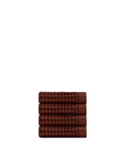 Supima® Waffle Face Towels
