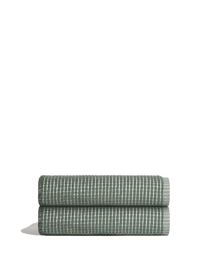 Sculpted Terry Bath Towels