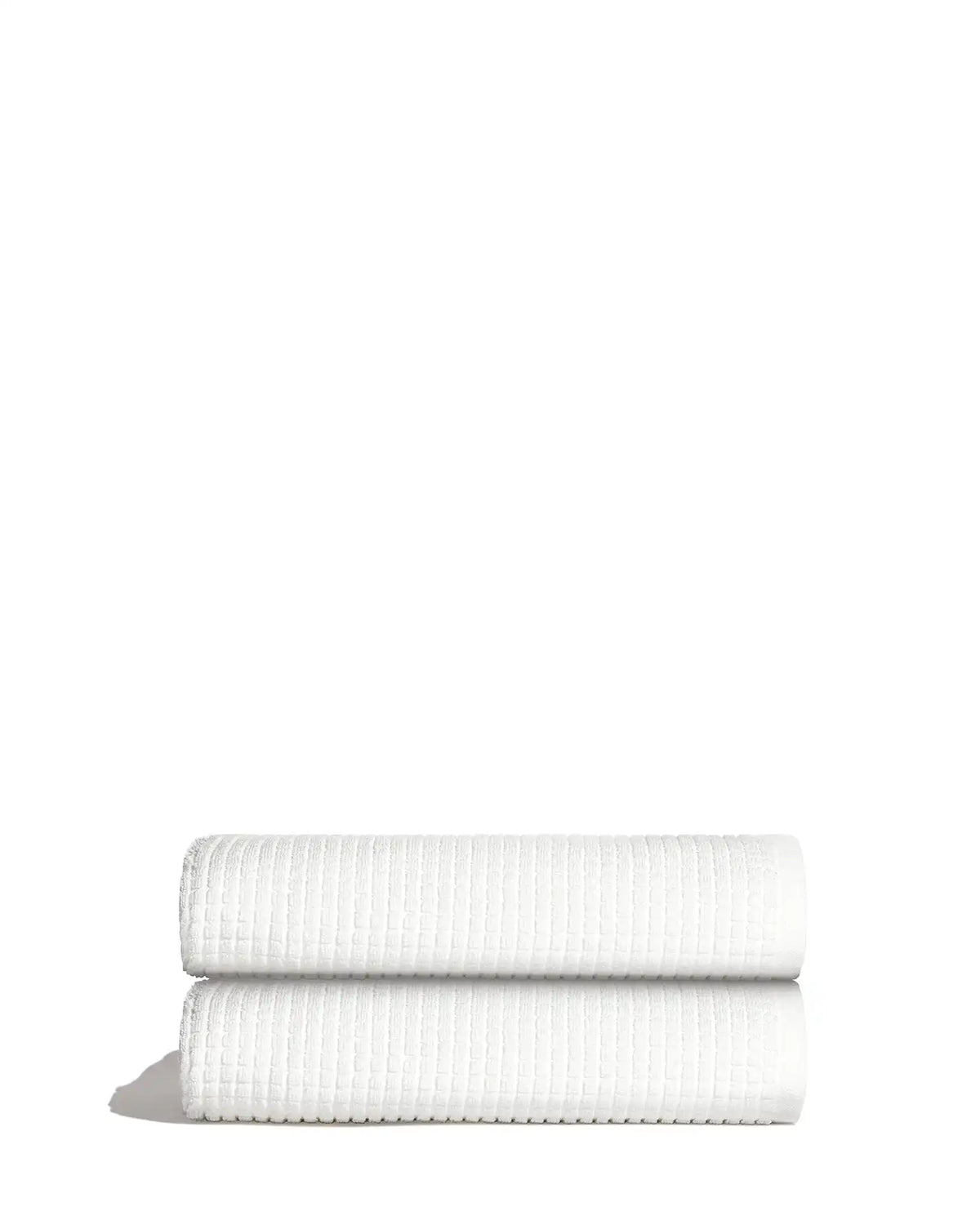 Sculpted Terry Bath Towels