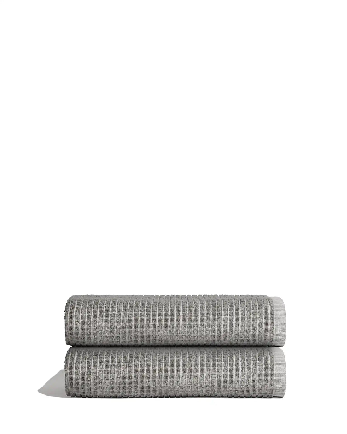 Sculpted Terry Bath Towels