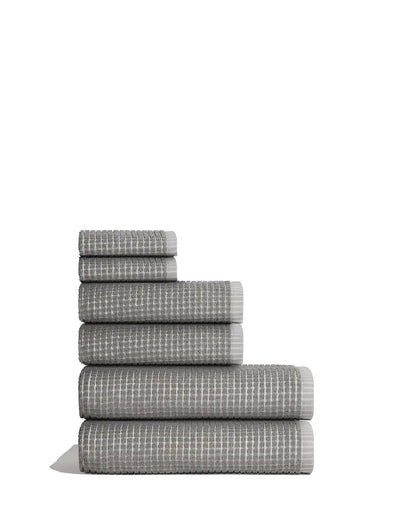 Sculpted Terry 6pc Towel Bundle