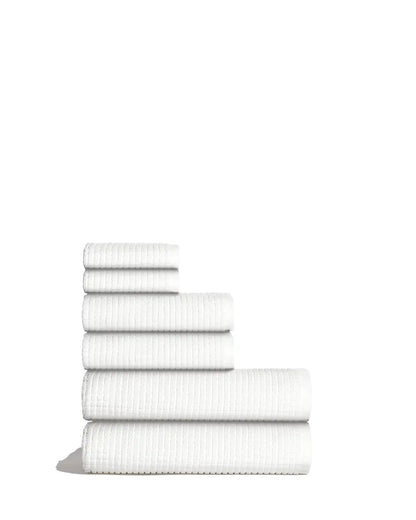 Sculpted Terry 6pc Towel Bundle