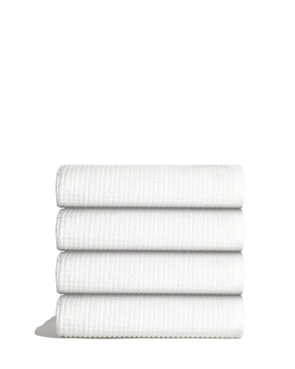 Sculpted Terry Bath Towels