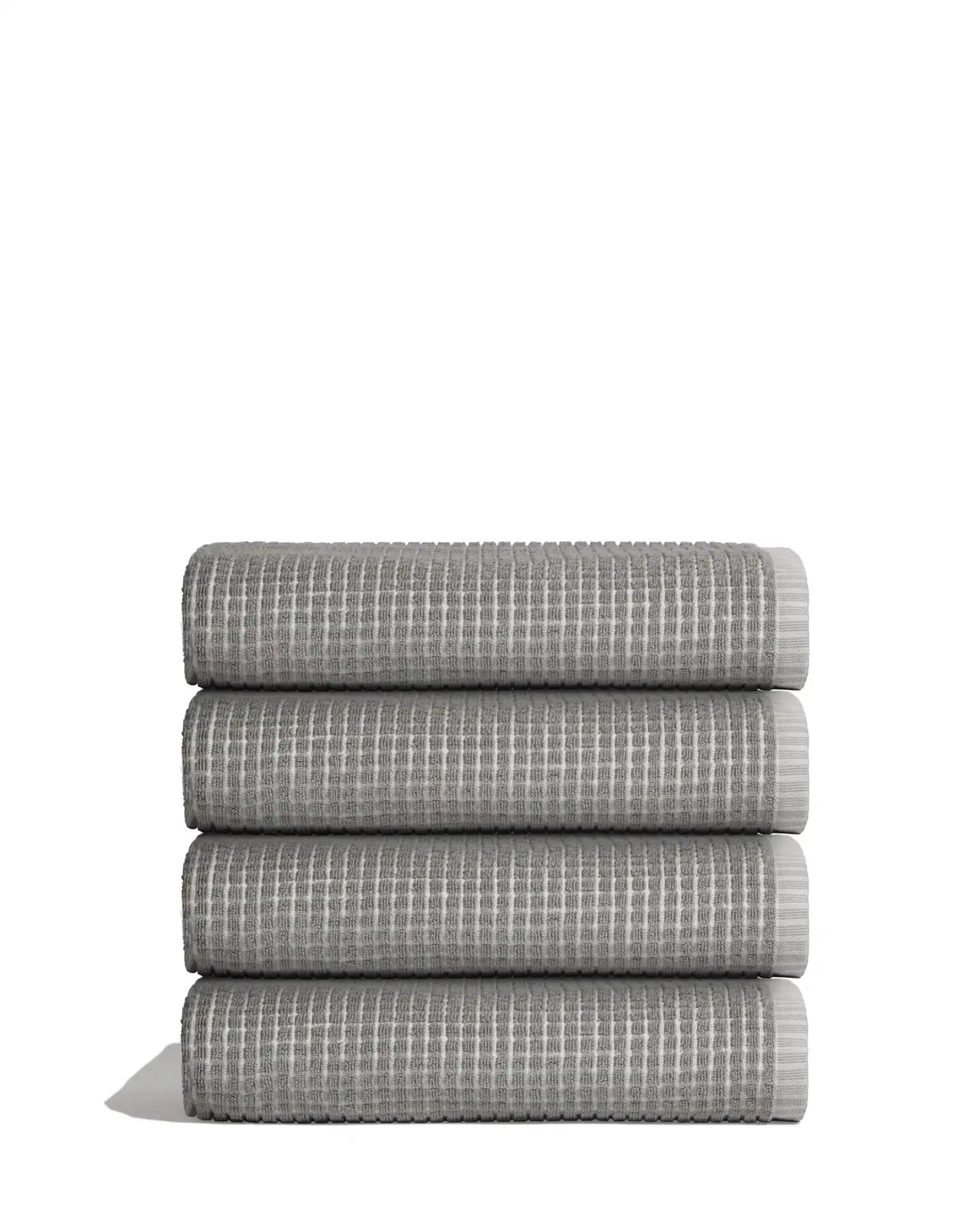 Sculpted Terry Bath Towels