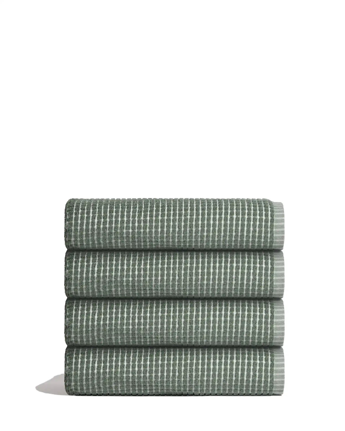 Sculpted Terry Bath Towels