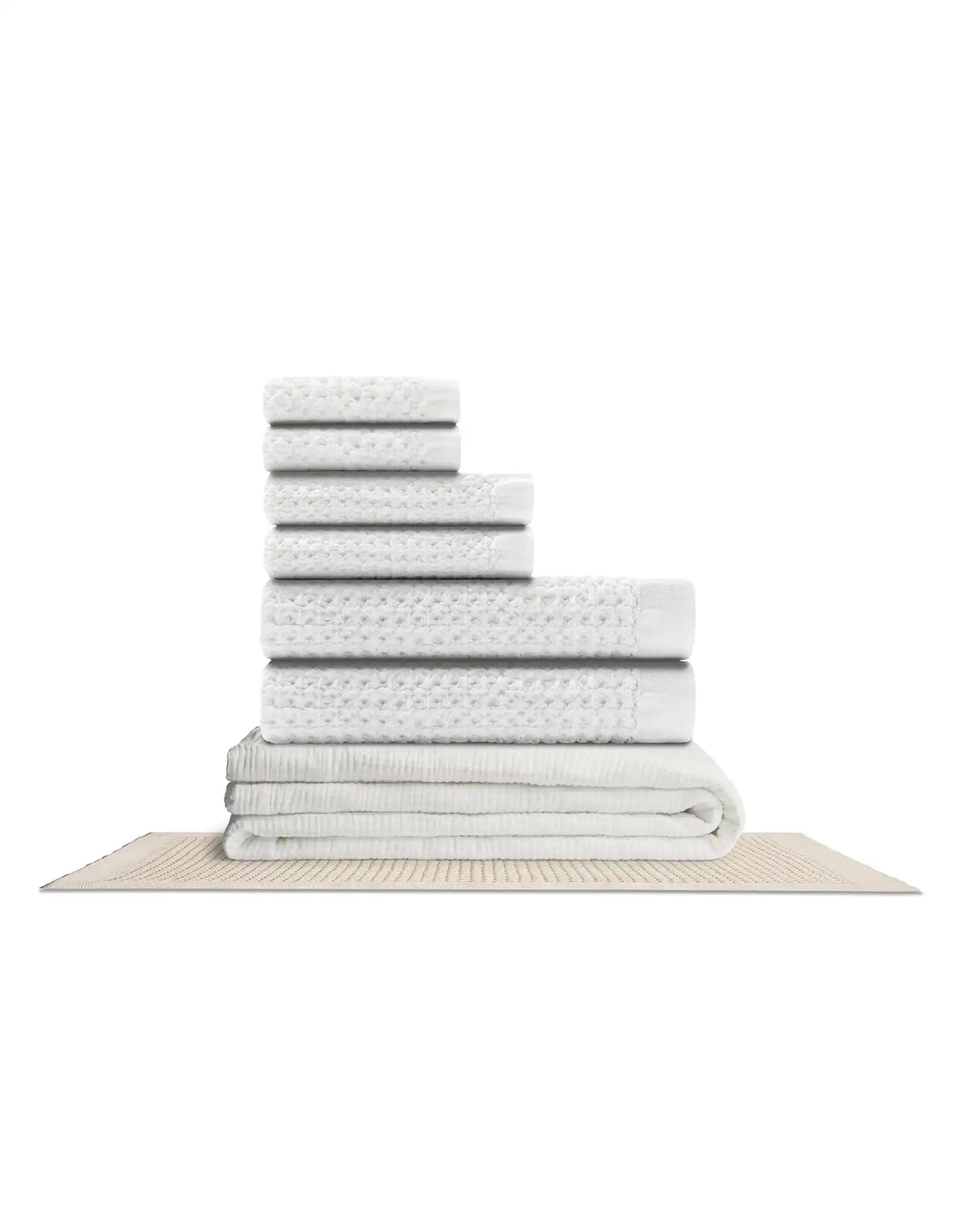 Supima® Waffle Complete Bathroom Bundle