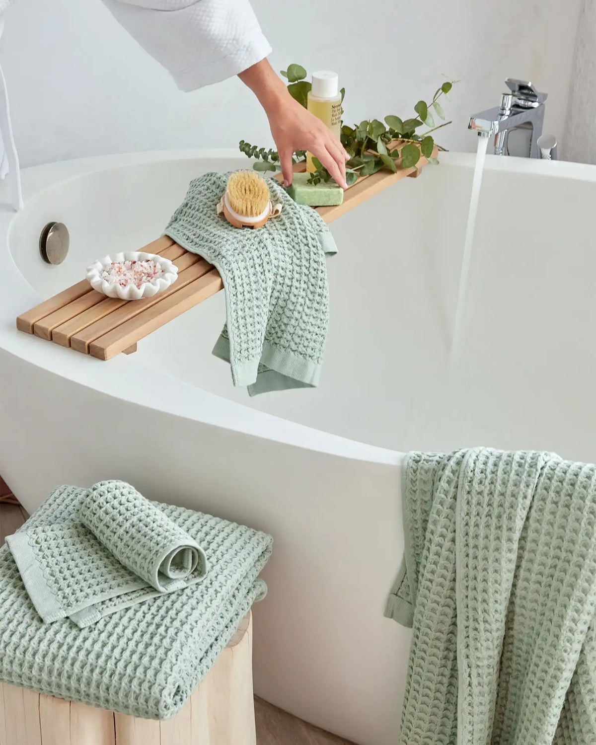 Supima® Waffle Bath Sheet