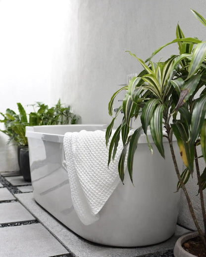 Supima® Waffle Bath Towel