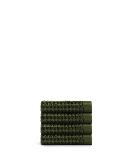 Supima® Waffle Face Towels