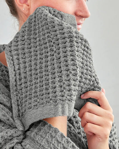 Supima® Waffle Face Towels