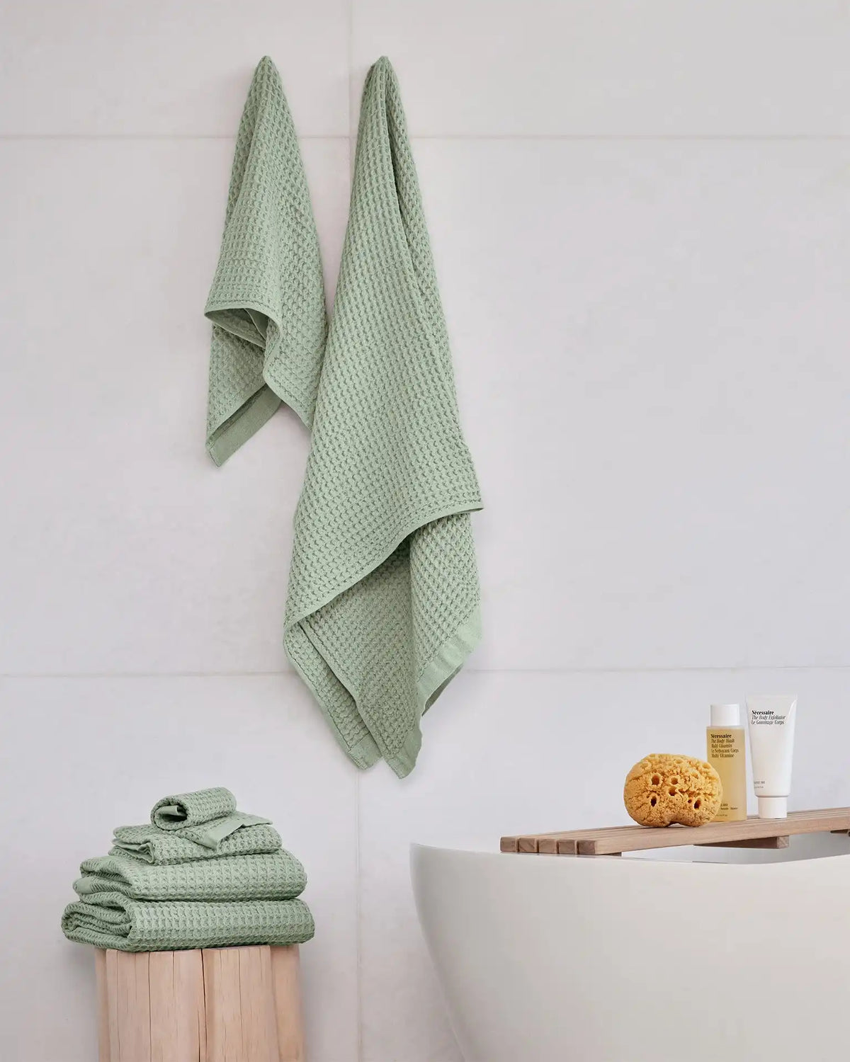 Supima® Waffle 12pc Bath Towel Move-In Bundle